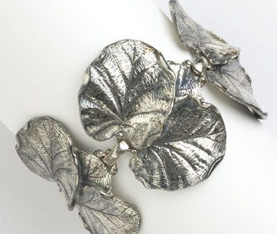 Silver Leaf Bracelet by Elsa Schiaparelli Online Sale