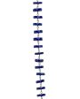 Sapphire and Lapis Disc Bead Long Link Necklace For Cheap