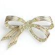 Gold & Pavé Bow 1950s Brooches by Marcel Boucher Sale