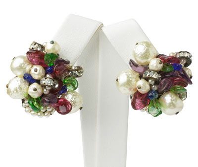 Pearl, Gemstone Bead & Rondelle Earrings For Discount