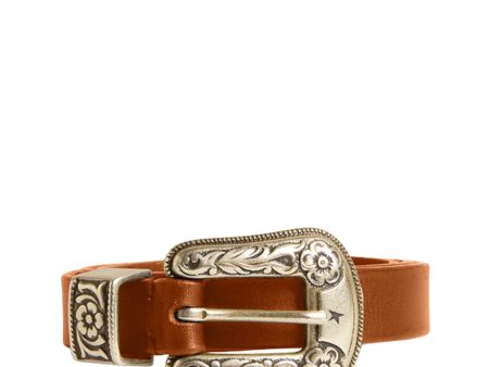 Golden Goose Washed Leather Belt Discount