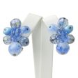 Blue Bead Earrings by Hattie Carnegie Cheap