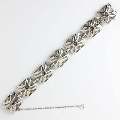 Diamanté & Sterling 1940s Bracelet by Coro Online