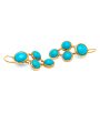 4 Turquoise Stone Earrings on Sale