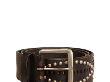 Golden Goose Titan Studded Belt Discount