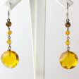 Citrine Gumdrop 1920s Earrings For Discount