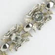 Diamanté & Sterling 1940s Bracelet by Coro Online