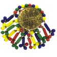 Colored Bead Dangling Brooch by Miriam Haskell Cheap