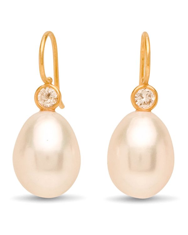 Freshwater Pearl Drop Earrings For Cheap