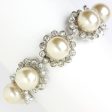 Pearl Bracelet with Diamantés Online now