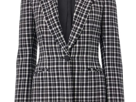 Carolina Herrera Single Breasted Peak Lapel Jacket For Discount