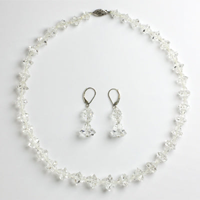 Crystal Necklace & Earrings Set Online Hot Sale