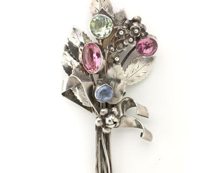 Sterling Bouquet Brooch Online Sale