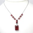 Ruby Pendant Necklace Sale