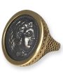 Alexander The Great Crownwork Coin Ring Online Hot Sale