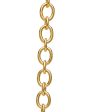 Yellow Gold Large Alternating Link Bracelet Fashion