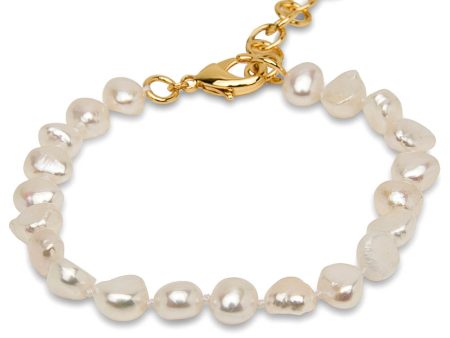 Baroque Pearl Anklet on Sale