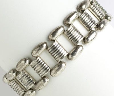 Silver Link 1930s Ikora Bracelet by WMF on Sale