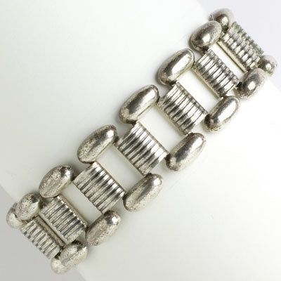 Silver Link 1930s Ikora Bracelet by WMF on Sale