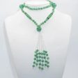 Green & Black Bead Sautoir Necklace Online