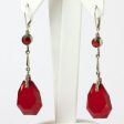 Ruby Pendant Earrings Hot on Sale