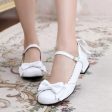 Bow Knot Tea Party Flat Shoes Online now