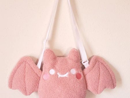 Bat Plush Purse - Rose Pink Online