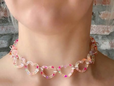 Handcrafted Resin Charm Choker For Cheap