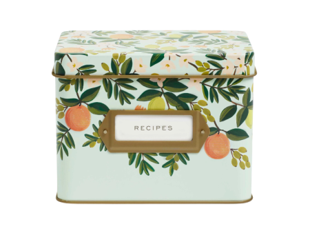 Citrus Grove Recipe Tin Cheap