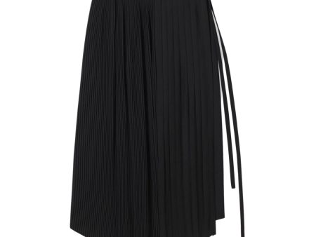 Co Plisse Wrap Skirt For Discount