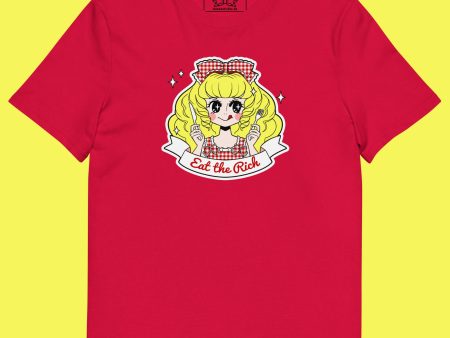 Eat the Rich  (Red) T-Shirt Online Sale