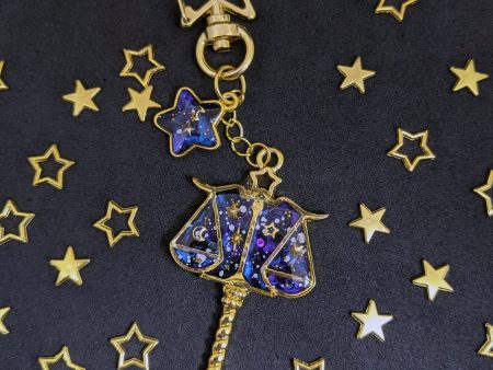 Libra: Celestial Zodiac Key Keychain Sale