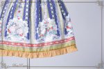 Rococo Bouquet Jumperskirt in Dark Blue Cheap