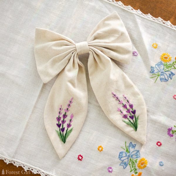 Lavender Hair Bow Online