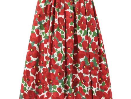 Carolina Herrera Midi Skirt w  Cummerbund Online now