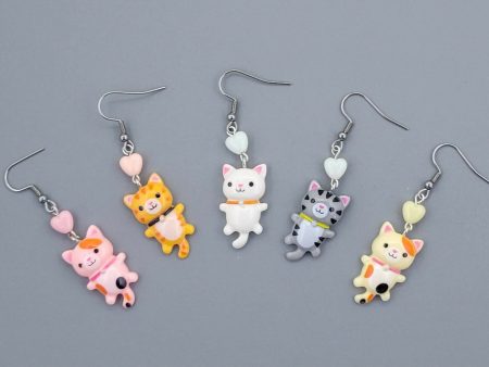 Barnyard Pals: Cat Earrings Fashion