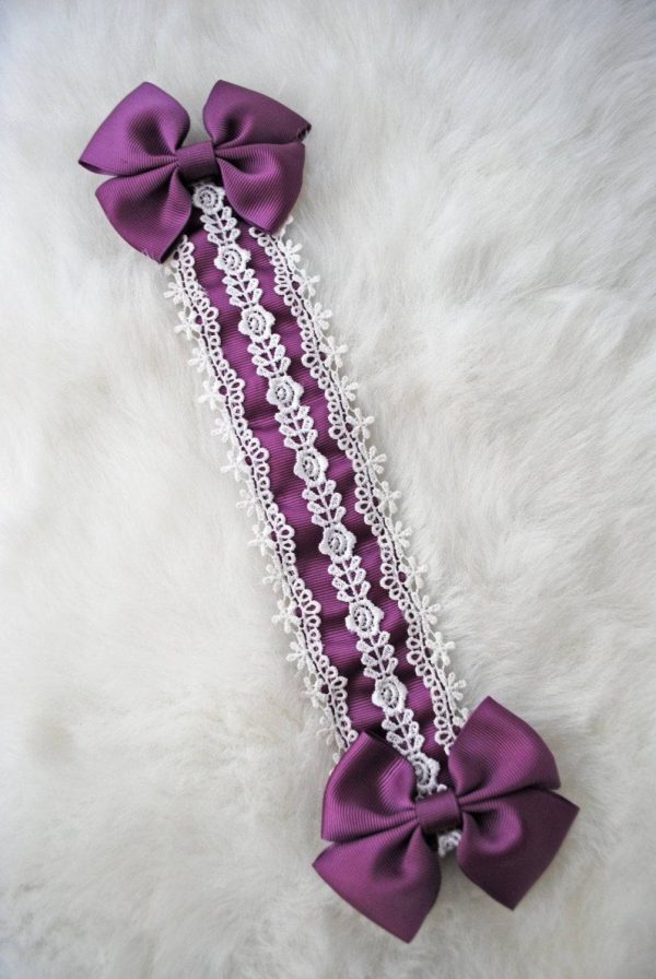 Purple Lolita Classical Headdress Fashion