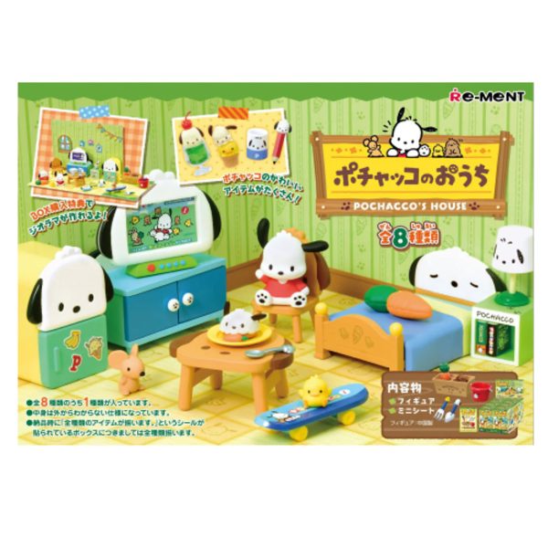 Sanrio Pochacco s House Blind Box (1 Blind Box) Online Hot Sale