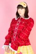 Blouse Happy Tartans Long Sleeve - Red Fashion