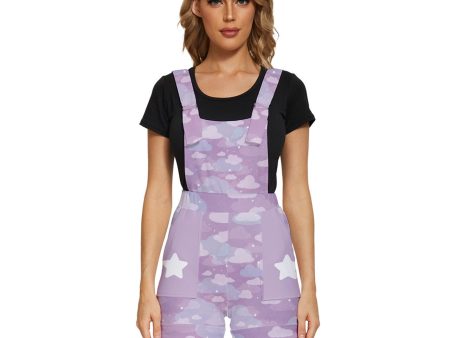 Starcrossed Skies Purple Romper Sale