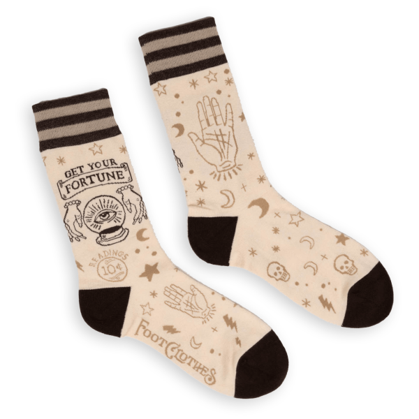 Fortune Teller Crew Socks Online now