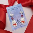 Winter Bunny Earrings Online Sale