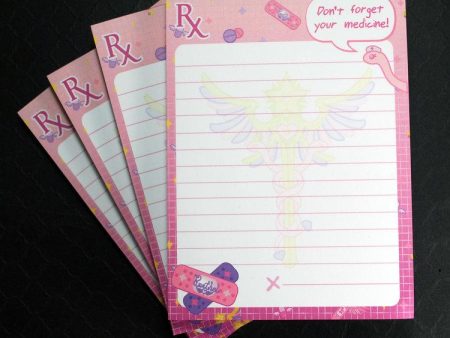 Magical Girl First Aid Notepads Discount