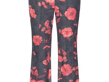 Lela Rose Side Zip Ankle Pant Cheap