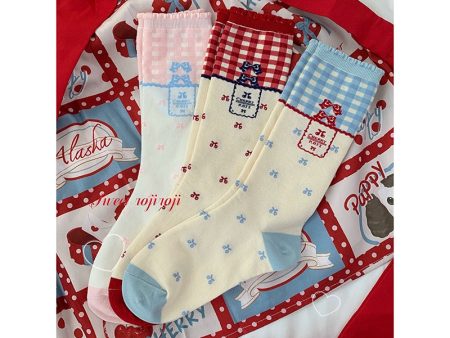 Cherry Jam Crew Socks Discount