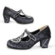 Chocolaticas® Mid Heels Black Tudor Women s Mary Jane Pump on Sale