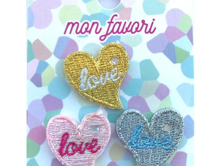 Instant Shipping! Yumekawa Heart Patch For Cheap