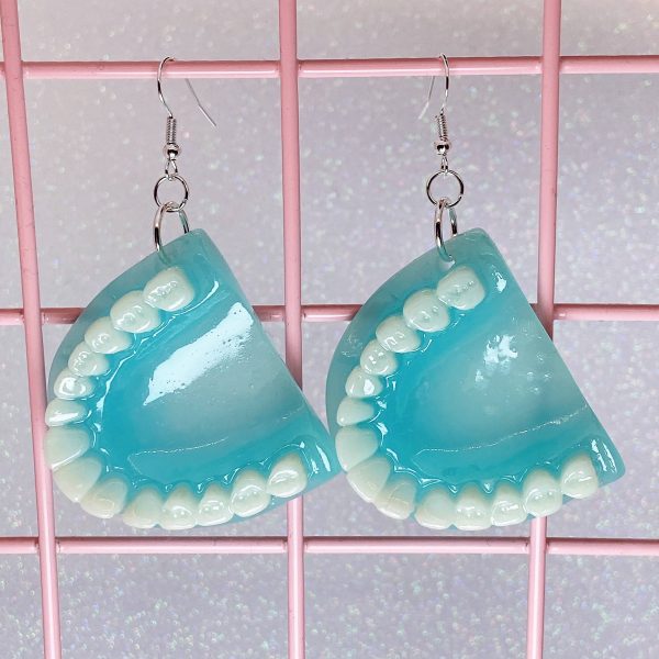 Teeth Earrings (5 Colors) For Cheap