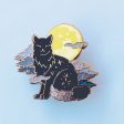 Fog Cat Enamel Pin For Discount