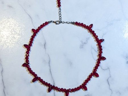 Blood Drop Choker Discount